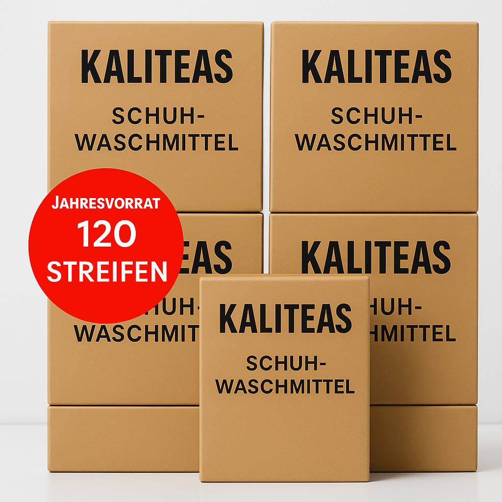 Schuhwaschmittel 12 Monate (120 Streifen)